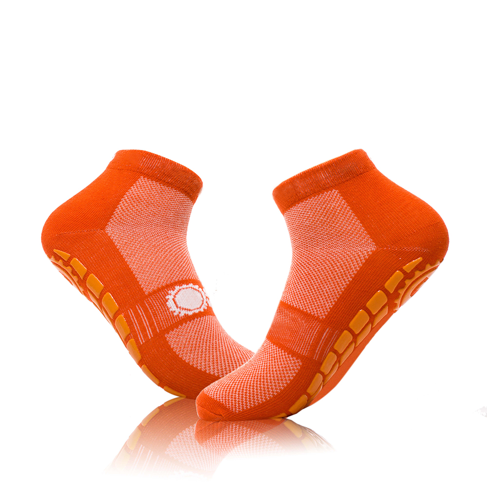 Custom trampoline socks grip socks kids children adults men women non slip antislip trampoline jump grip sock