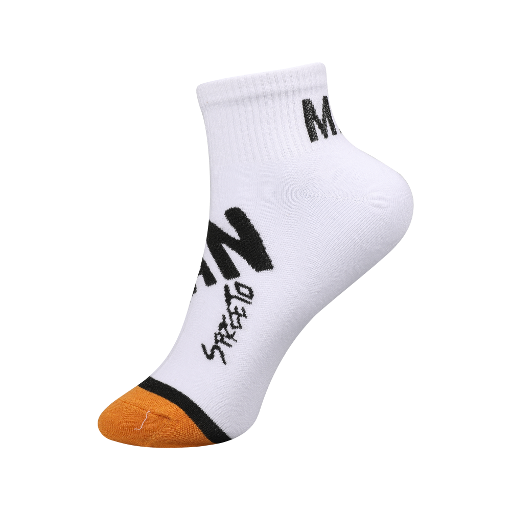 Cushion tube seamless high rib compression running socks